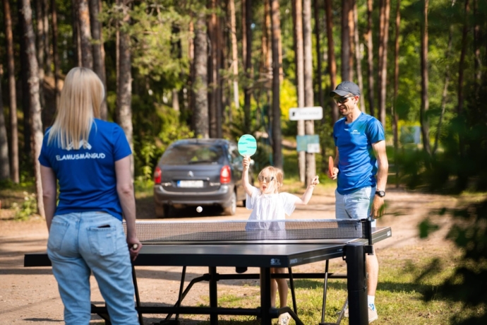 Elamusmängud meeskond suvepäevad